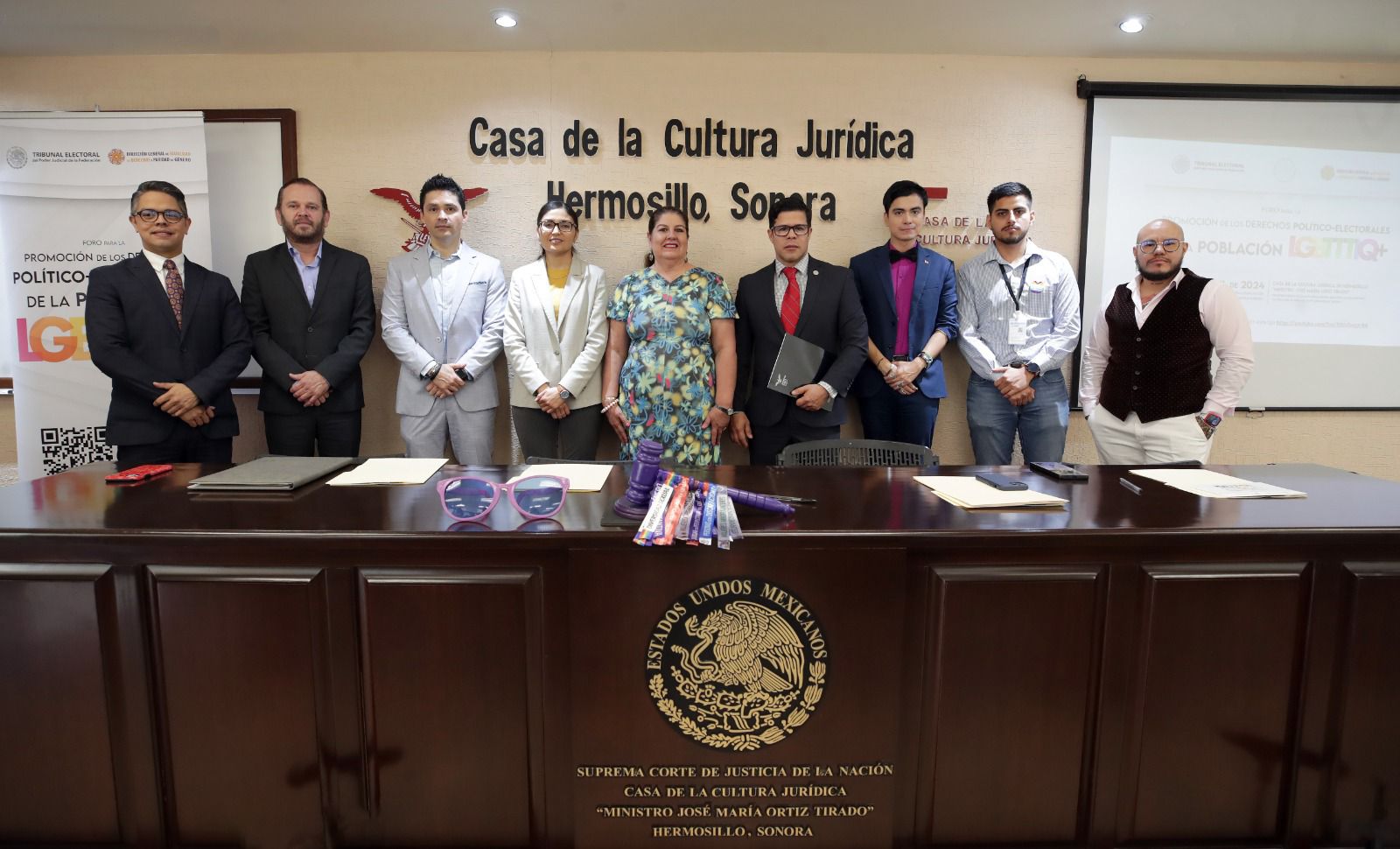 Foro para la promoción de los derechos políticos-electorales de la población LGBTTTIQ+.