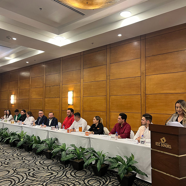 Firma de Carta Compromiso con Dirigencias Juveniles de partidos políticos organizado por el IEEYPC de Sonora