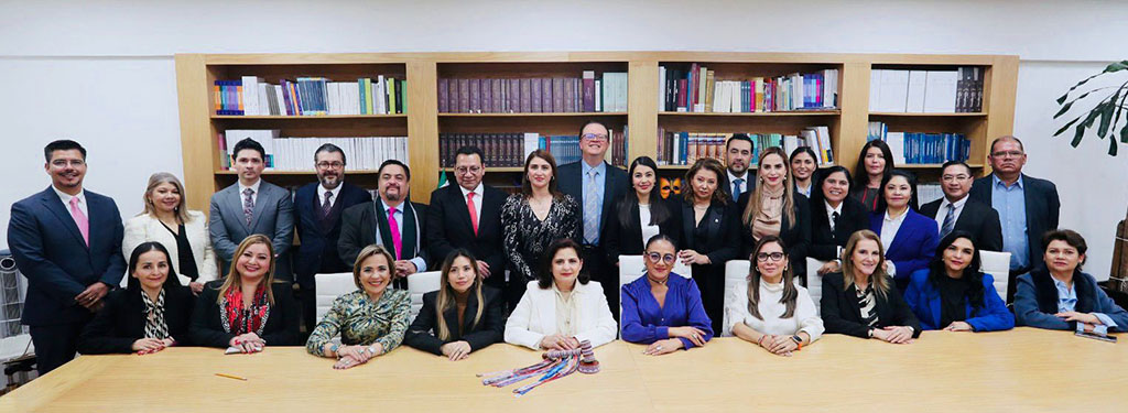 Encuentro de Magistraturas de AMEEL con la Magistrada Presidenta del TEPJF: Fortaleciendo la Cooperación en la Justicia Electoral