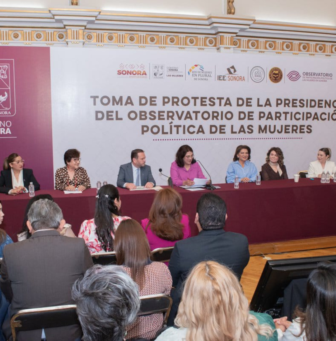 Toma de Protesta de la Presidencia del Observatorio de Participación Política de las Mujeres